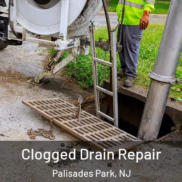  Clogged Drain Repair Palisades Park, NJ