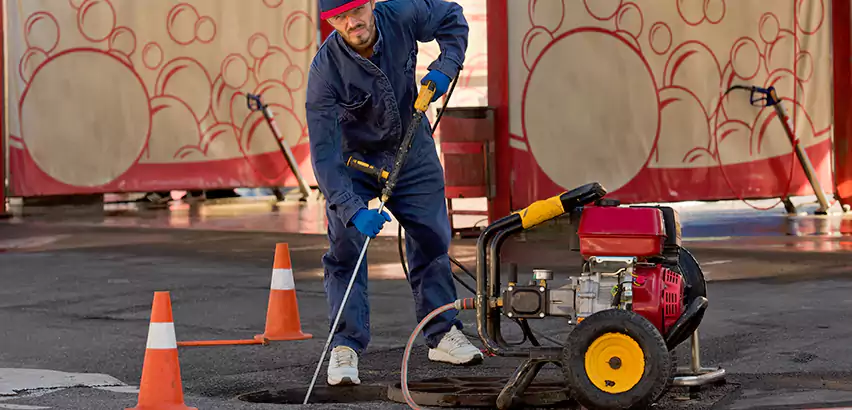 Drain Jetting in Palisades Park