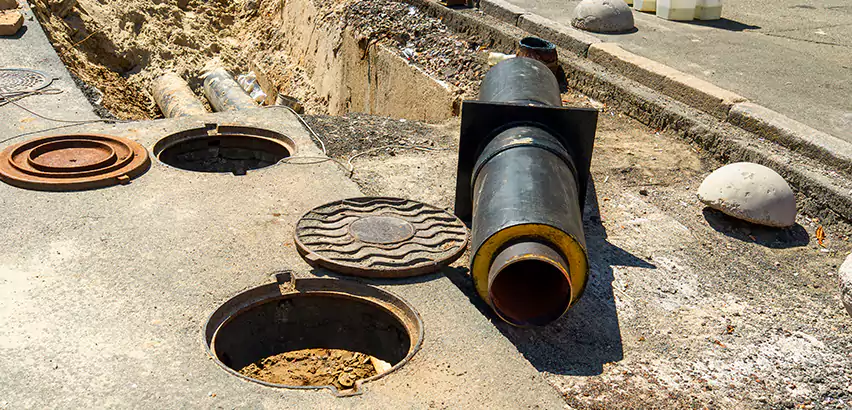 Lateral Sewer Line Replacement in Palisades Park