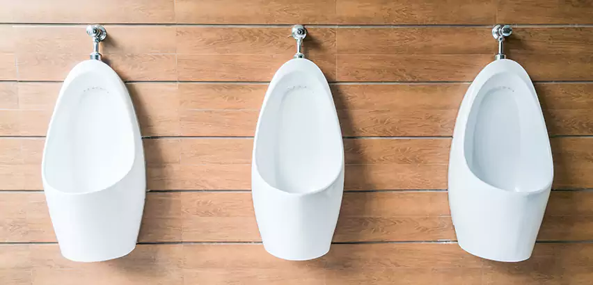 Urinal Drain Installation in Palisades Park