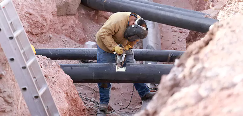Water Line Replacement in Palisades Park